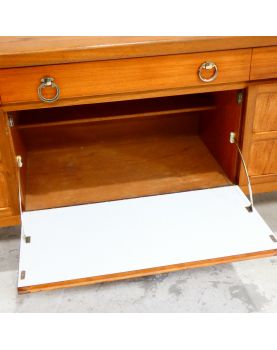 NATHAN Sideboard 3 Drawers 2 Doors 1 Drop-leaf