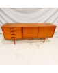 TROEDS Danish Sideboard 4 Drawers 2 Sliding Doors