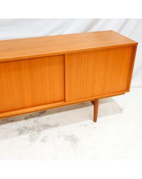TROEDS Danish Sideboard 4 Drawers 2 Sliding Doors
