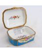 Porcelain Box with Floral Decor