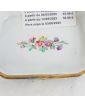 Porcelain Box with Floral Decor