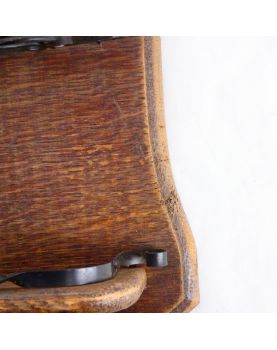 Porte Pipes en Bois Sculpté