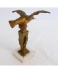 Bird Watch Holder on Uneven Marble Base
