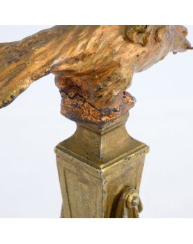 Bird Watch Holder on Uneven Marble Base