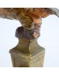 Bird Watch Holder on Uneven Marble Base