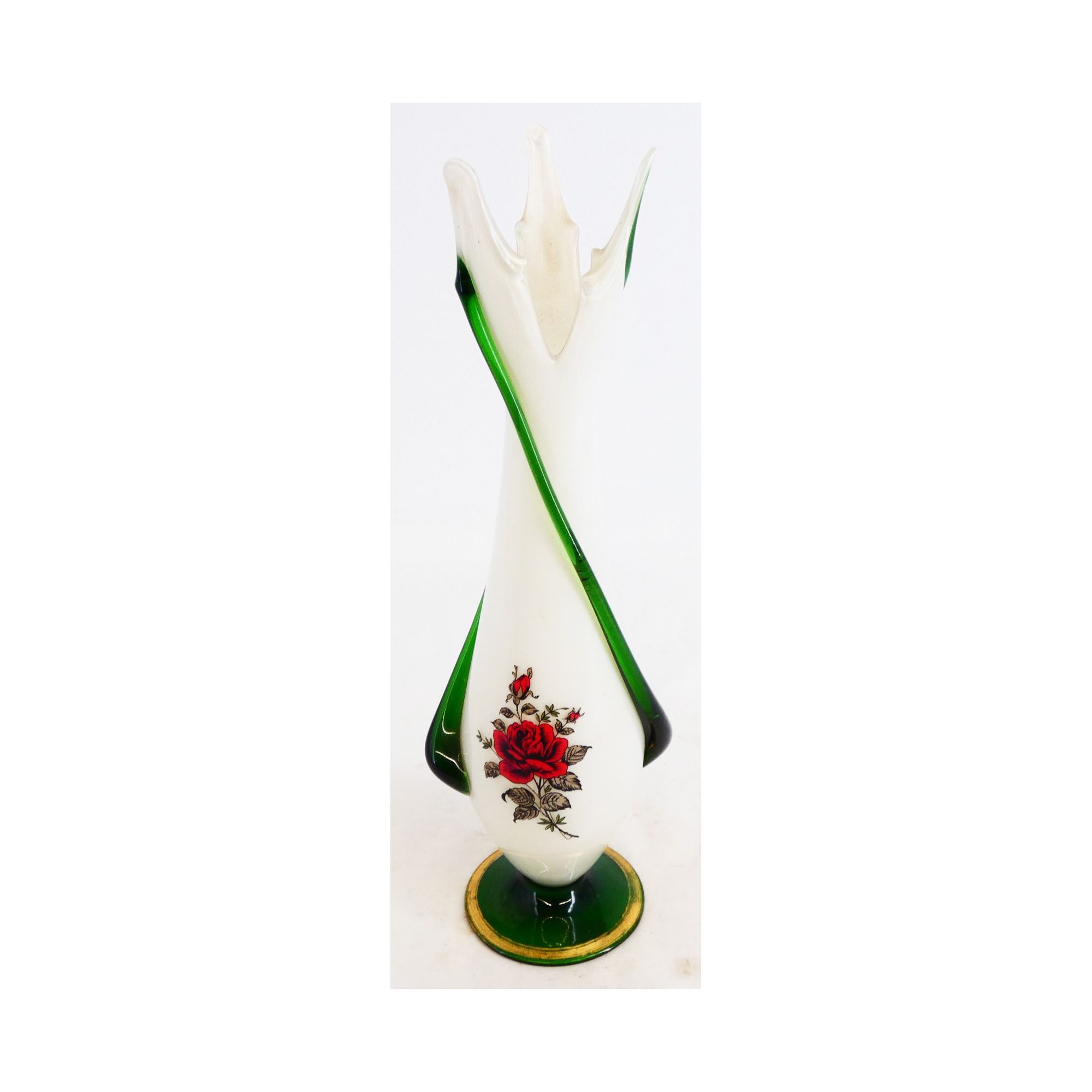 Vase en Verre Polychrome Vase en Verre Polychrome