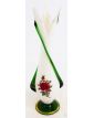Vase en Verre Polychrome