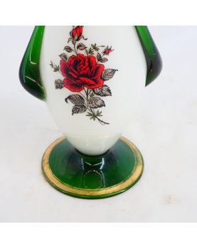 Vase en Verre Polychrome