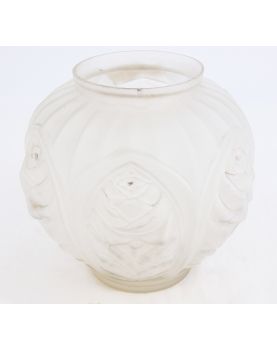 Vase en Verre Givré