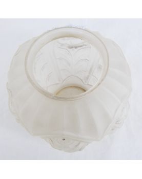 Vase en Verre Givré