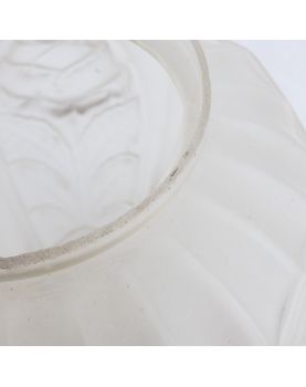 Vase en Verre Givré