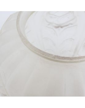 Vase en Verre Givré