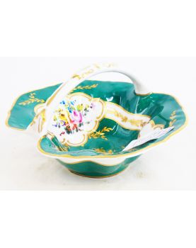 Petit Panier en Porcelaine de Limoges