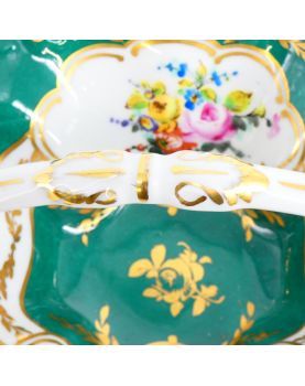 Petit Panier en Porcelaine de Limoges