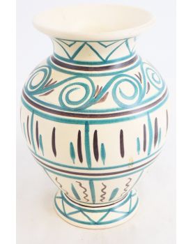 Vase Faïence Spirales