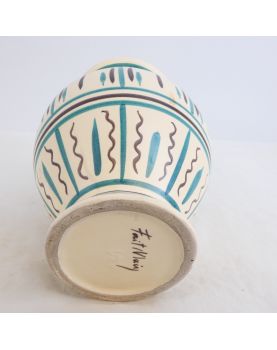 Vase Faïence Spirales