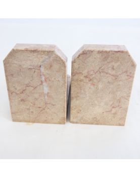 Pair of Marble Bookends