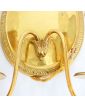 Paire d’Appliques Bagues en Laiton