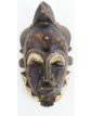 Masque PUNU en Bois Polychrome