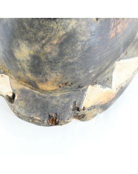 Masque PUNU en Bois Polychrome