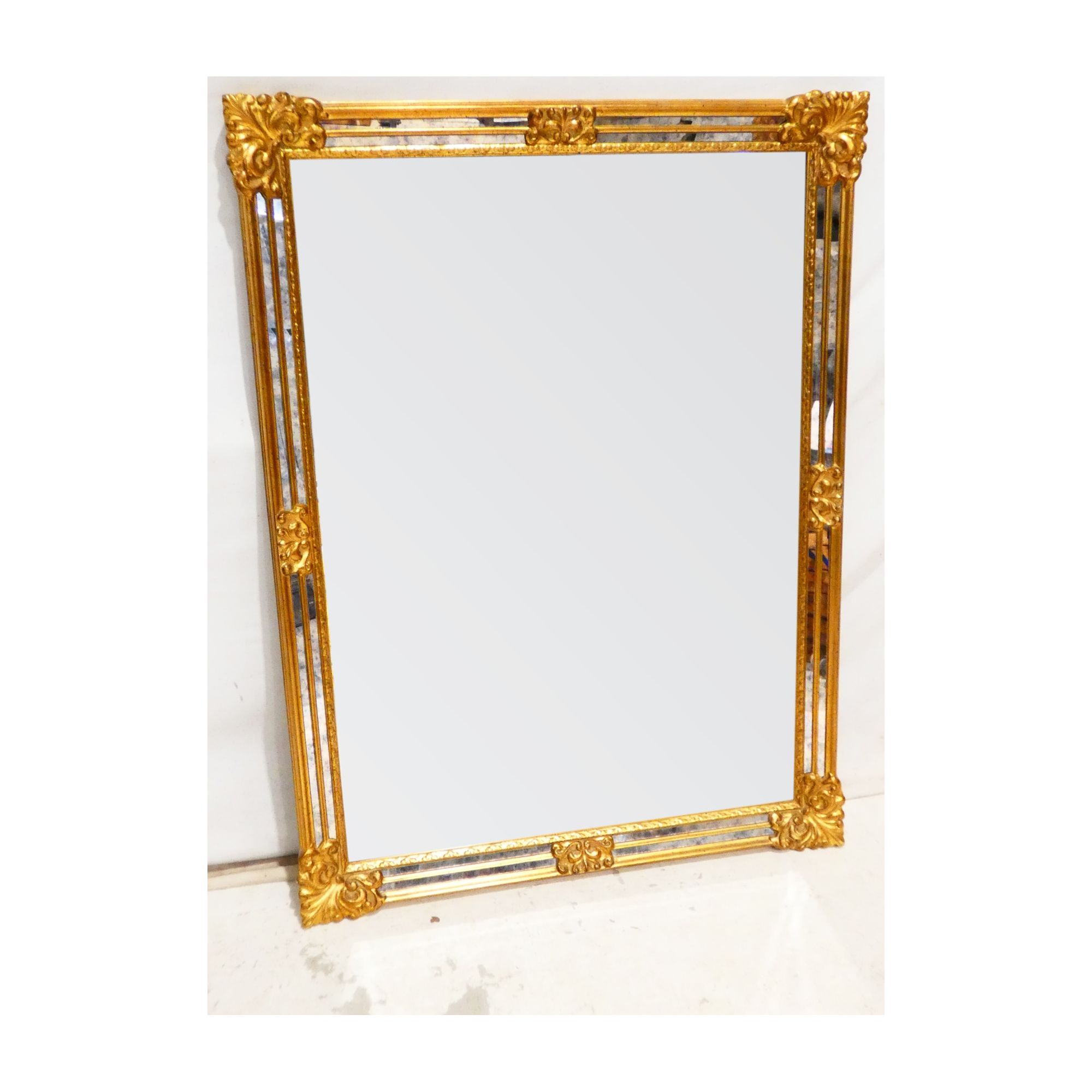 Large Gold Glazing Mirror Large Gold Glazing Mirror