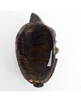 Masque PUNU en Bois Polychrome
