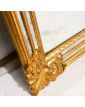Large Gold Glazing Mirror