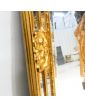 Grand Miroir à Parcloses Doré