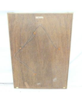 Large Gold Glazing Mirror