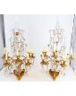 Pair of Gilt Bronze Girandoles