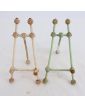 Paire de Petits Chevalets Porte Photos en Bois