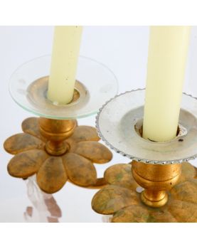 Pair of Gilt Bronze Girandoles