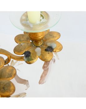 Pair of Gilt Bronze Girandoles