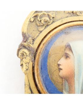 Small Bronze Holy Water Font