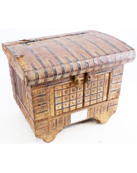 Small Indian Chest, Wood and Hardware