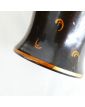 Pair of Gilded Ceramic Vases Signed P. HEUZÉ