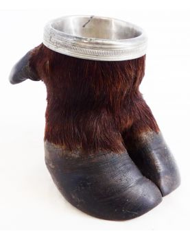 Buffalo Foot Ashtray