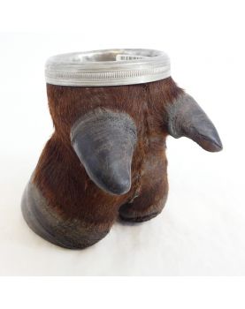 Buffalo Foot Ashtray