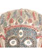 Small Blue and Red Asian Inlaid Mask