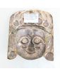 Small Blue and Red Asian Inlaid Mask