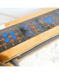 Wooden Radiator Cover with Tiled Top by GUILLERME ET CHAMBRON