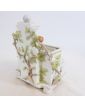 Porcelain Planter with Pigeons