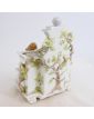 Porcelain Planter with Pigeons