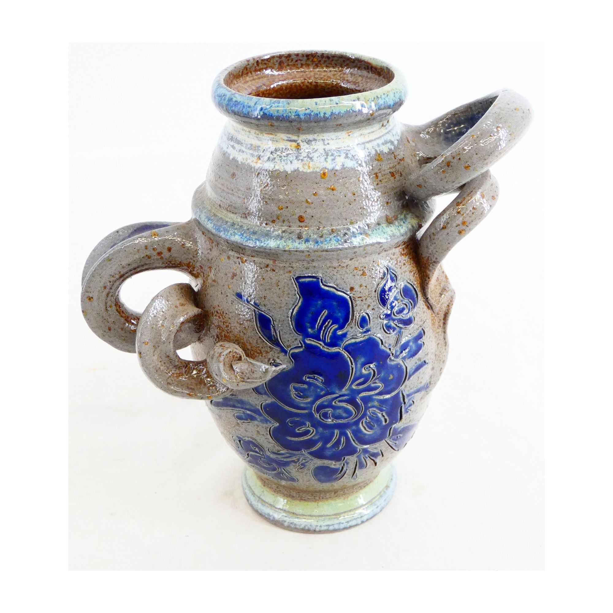 Alsatian Stoneware Vase Alsatian Stoneware Vase