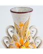 Vase Italien 2 Anses Décor Florale