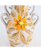 Vase Italien 2 Anses Décor Florale