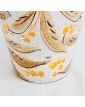 Italian Vase with 2 Handles and Floral Decor