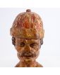 17th Century Wooden Bust of a Man