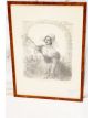 Charles LEANDRE Print Countersigned