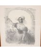 Charles LEANDRE Print Countersigned